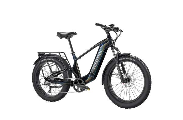 Velotric Nomad 2X (High-Step) Full Suspsension Fat Tire Ebike (Obsidian)