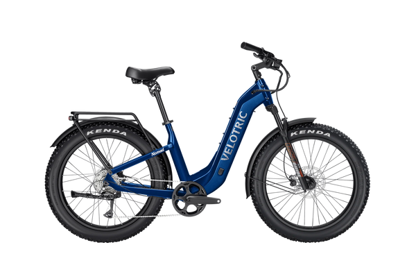 Velotric Nomad 2 (Step-Thru) Fat Tire (Regular) Ebike (Midnight Blue)