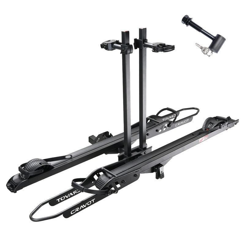 CRAVOT CyberRack R2 Hitch Bike Rack with Integrated Ramp