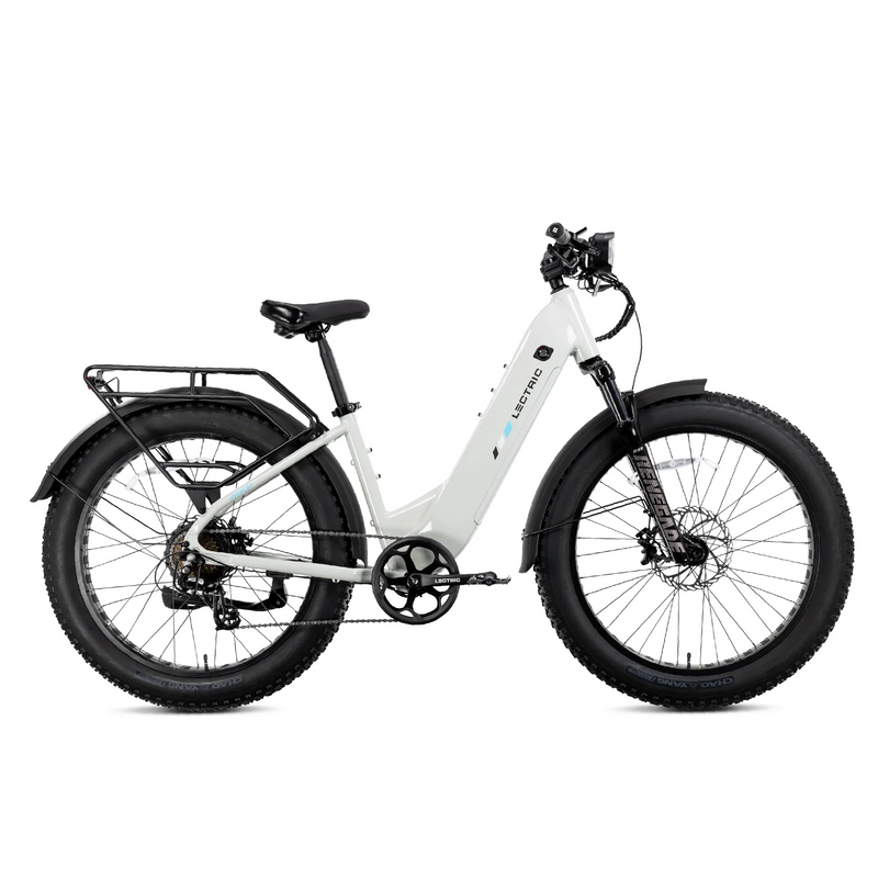 Lectric XPeak2 Step-Thru White eBike